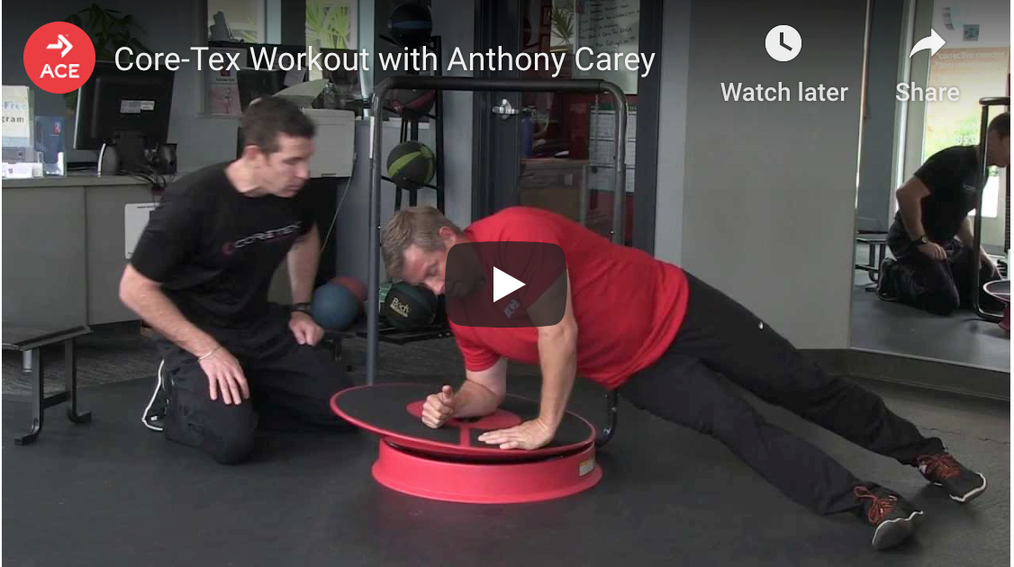 Core-Tex™ workout with the American Council on Exercise (ACE)