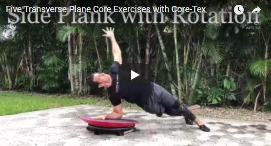 5 "Hands On" Transverse Plane Exercises with Core-Tex