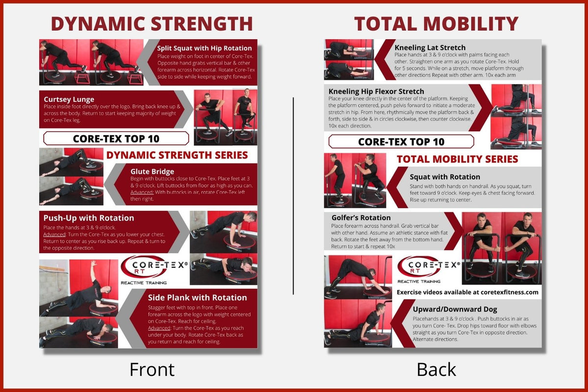 Core-Tex Exercise Card Free PDF