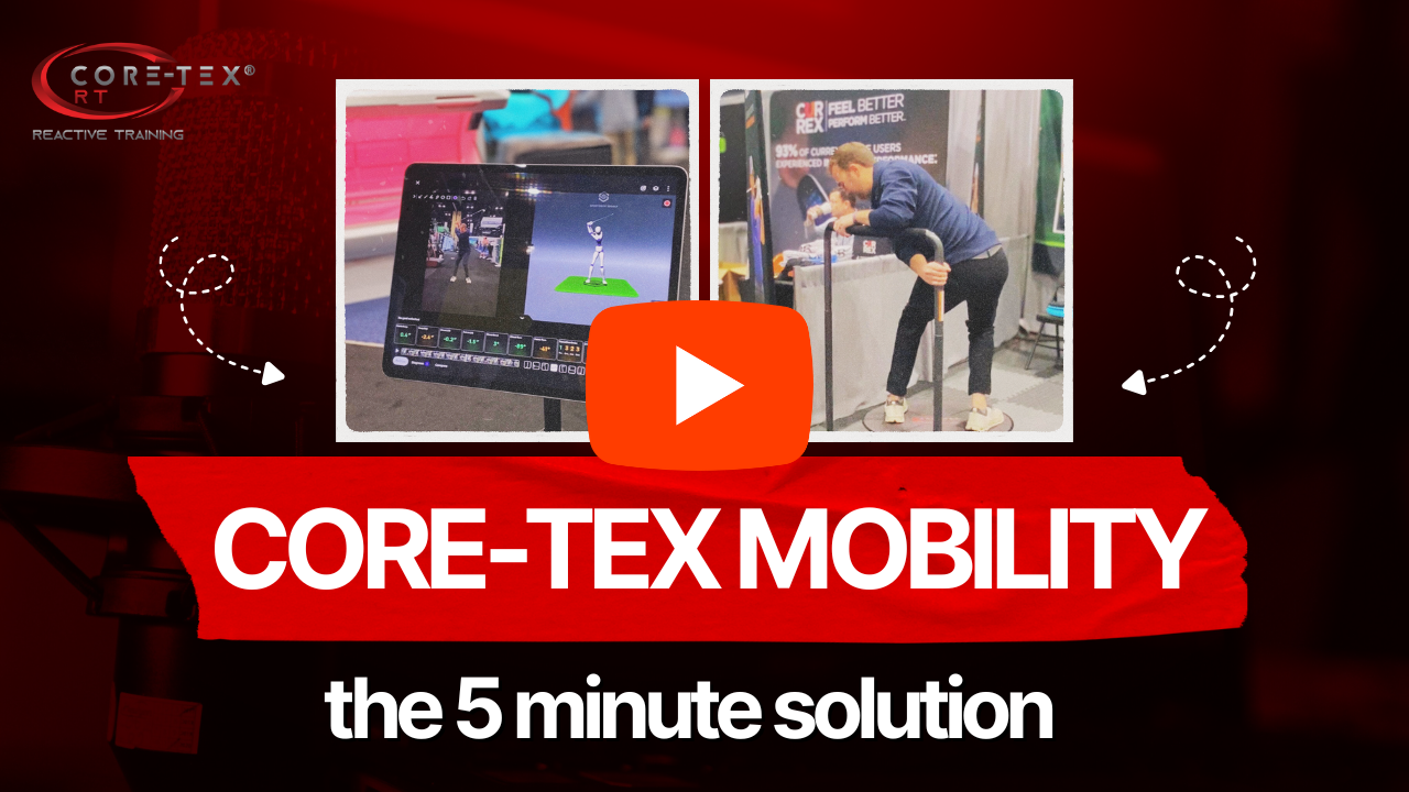 Core-Tex Golf Mobility Shows Objective Swing Improvements in Just Minutes