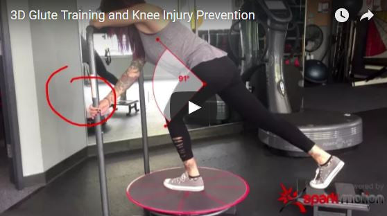 3D Reactive Glute Training and Happy Knees