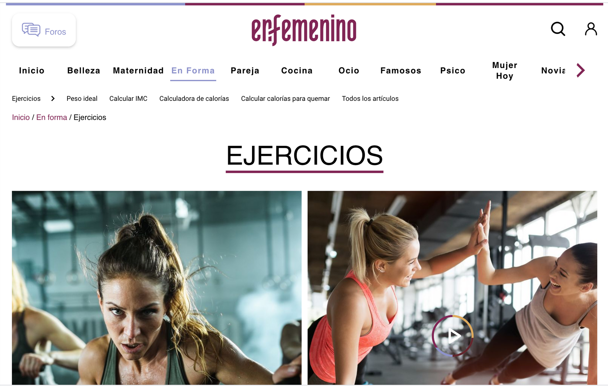 ENFEMENINO.COM EN FORMA, JANUARY 9, 2014: Las tendencias en deportes colectivos para 2014