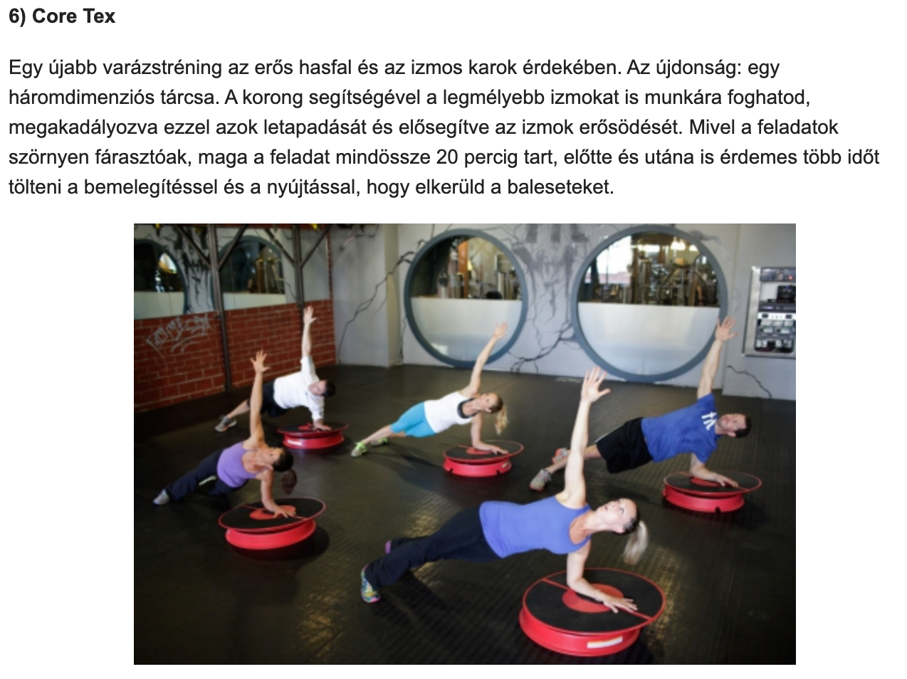 STARITY MAGAZINE (HU), MARCH 31, 2013: 2013 legnagyobb fitnesztrendjei a hölgyek számára