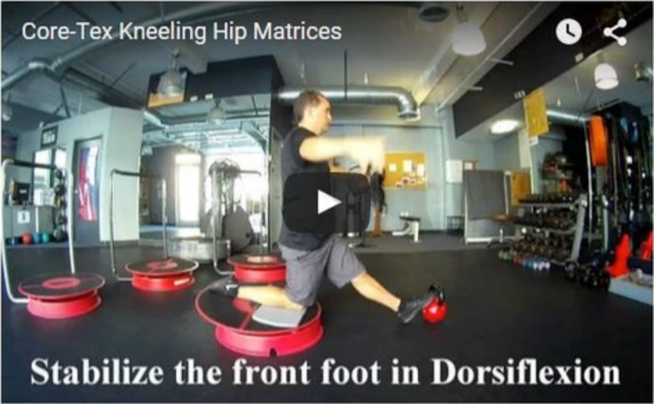 Core-Tex Kneeling Hip Mobility Matrix