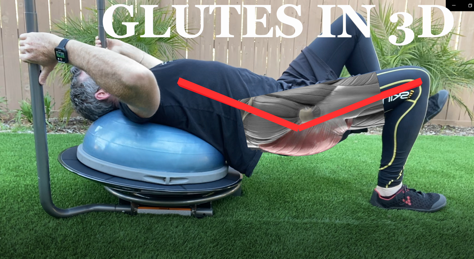Core-Tex Single Leg Glute Bridge