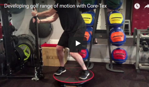 Developing Golf Swing Range of Motion and Power with Core-Tex