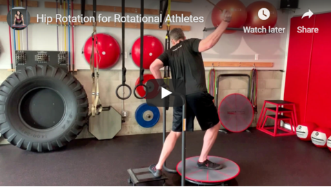 Create Ground Based Hip Rotation with Core-Tex