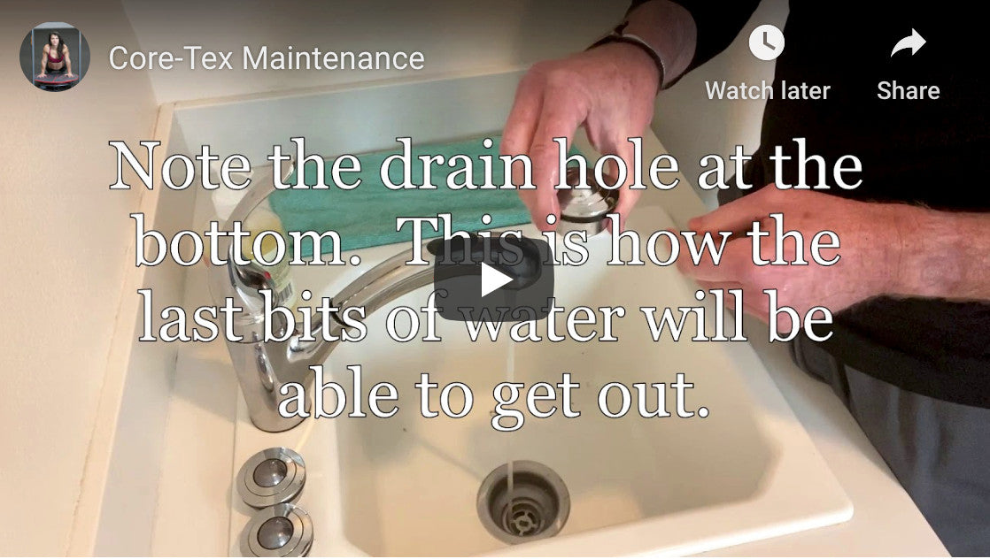 Maintaining Your Core-Tex RT