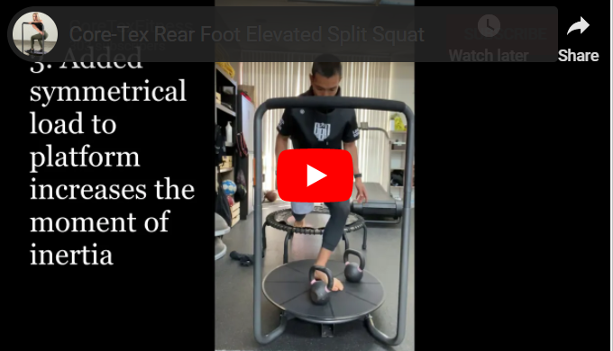 Core-Tex Split Squat Progressions