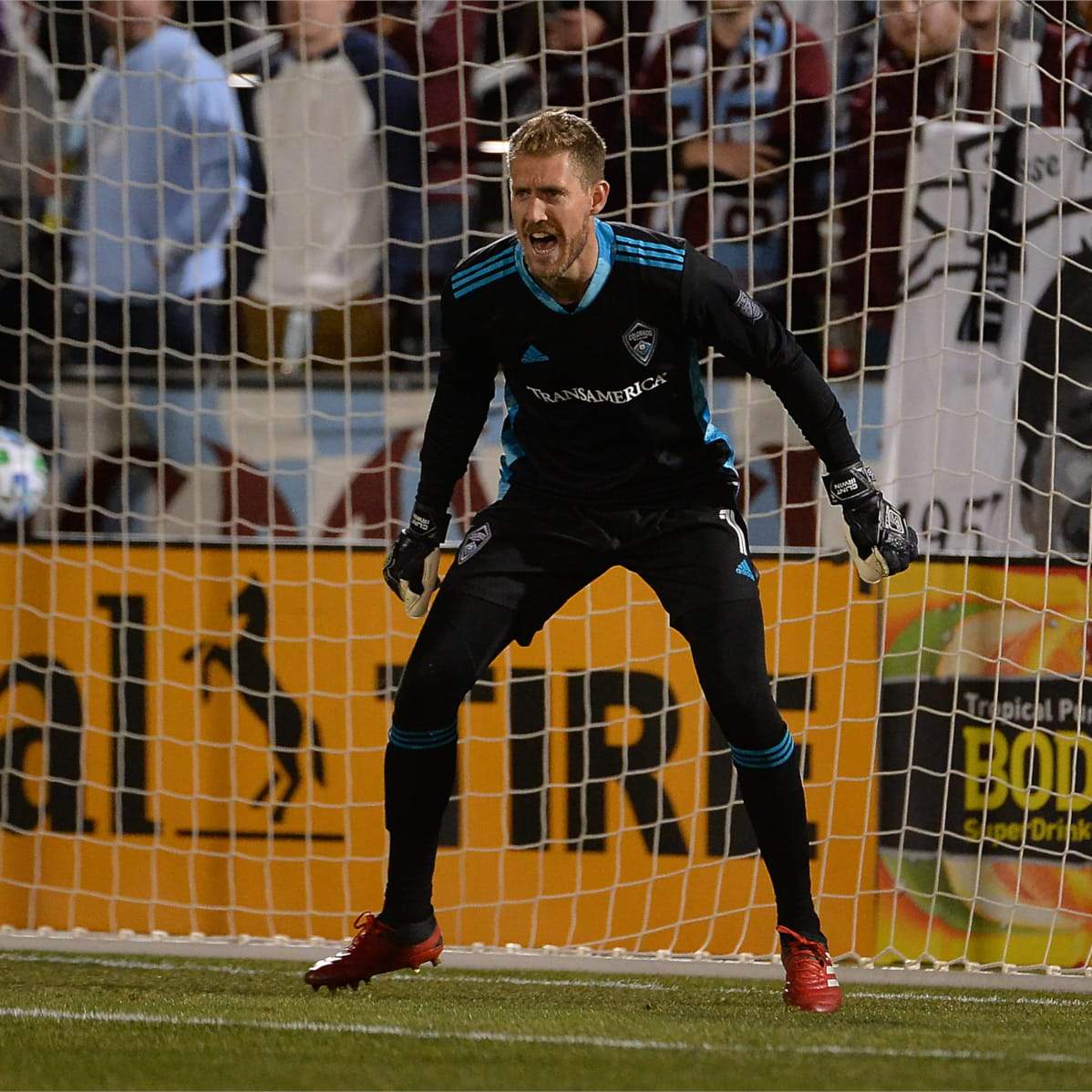 Clint Irwin from the Colorado Rapids soccer team